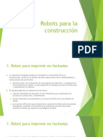 Robots para La Construcción