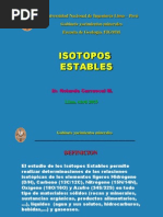 Isotopos Estables