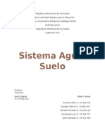 Sistema Agua Suelo