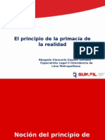 El Principio de La Primacía de La Realidad - Seminario - On - Line - 15 - 05 - 2015