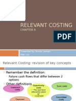 Relevant Costing