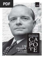 Um Prazer Fugaz - As Cartas de T - Truman Capote