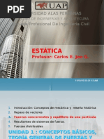 Estatica Clase 02 Uap