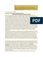 Transformer Oil Acidity and Interfacial Tension