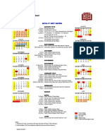 CIS Calendar 2016-17