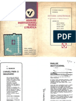  Lapassade Analise Institucional Teoria Pratica 1973