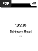 OKI C310 C330 C530 Maintenance Manual SERVICE 