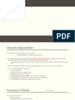 Process Management PPT For Operating Systems