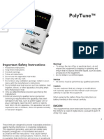 TC Electronic Polytune Manual English