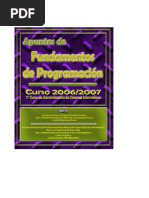 Apuntes Completos Del Curso 2006/2007 Programación