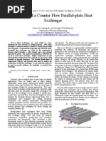 Analysis Ofanalysis of A Counter Flow Parallel-Plate Heat A Counter Flow Parallel-Plate Heat