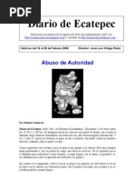 Diario de Ecatepec Noticias Febrero 16-28