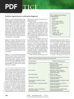 Hypocalcemia Cases