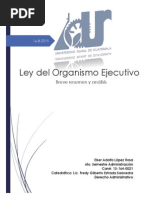 Resumen Ley Del Organismo Ejecutivo Guatemala