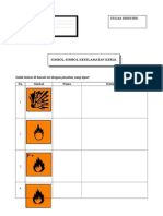 Tugas Simbol Keselamatan Kerja