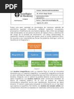 Tipos de Tecnologia de Memoria