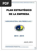 Planeamiento Estrategico Agrosan