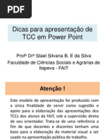 Dicas Apresentacao TCC