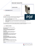 Hart Din Rail Temperature Transmitter