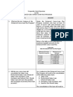 FAQ On The Enhanced ConsoLoan - For AAOs