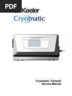 KCU401-C Keeler Cryomatic Service Manual