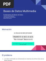 Bases de Datos Multimedia