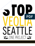 Stop Veolia Seattle Zine