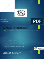 NPA of Jammu and Kashmir Bank