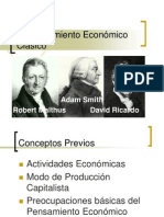 Pensamiento Económico Clásico - Adam Smith