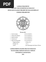 Analisis Thiamin