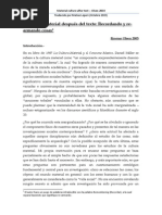 La Cultura Material Después Del Texto - Olsen 2003 PDF