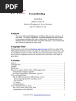 Domain Modelling: Appropriate Process Group