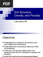 Soil Structure, Density, and Porosity: Laboratory #4