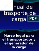 Manual de Transporte de Carga