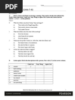 Progress Test 3 (Units 7-9) : Name - Class