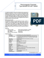 Electromagnetic Flowmeter Type MAGNETOFLOW™ M2000: Description