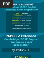 Ext IGCSE Cambridge Language