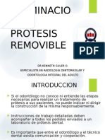 Terminación en Prótesis Removible