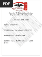 Trabajo Practico - Creditos