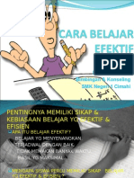 Cara Belajar Efektif