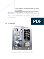 Aim, Apparatus, Method For Distillation Column