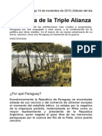 La Guerra de La Triple Alianza