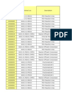 Stationary Equipment List From SAP