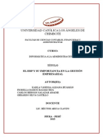 La Importancia de Los Sistemas Erp para La Empresa