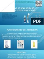 Capacidad de Disolución Del Agua y de Otros