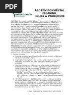 4.01 ASC Environmental Cleaning Policy and Procedure OF HOSPITAL