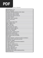 Vocabulario de Mecanica Automotriz