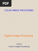 Colour Image Processing