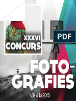 Catálogo XXXVI Concurso Fotográfico Villa de IBI 2015