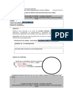 Documento de Planificacion de Menu COCINA CHILENA 2015 (Examen)